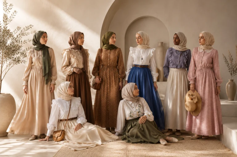 Collection PERI — mode modeste et élégante — visuel 1